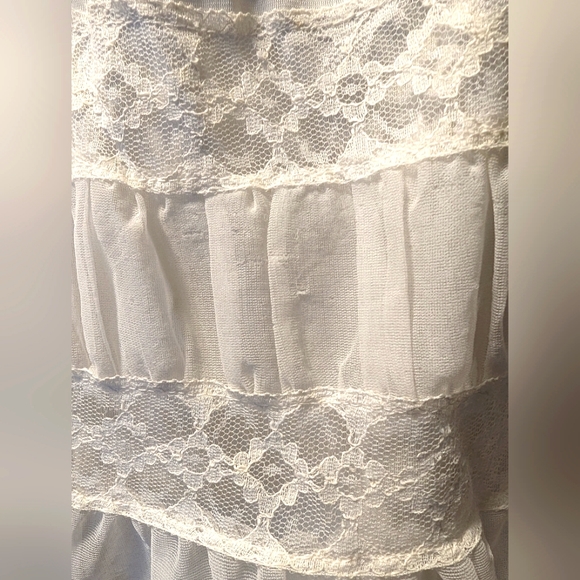 Vintage 50s-60s Venus Form, Dupont Nylon half slip/underskirt - Picture 4 of 8